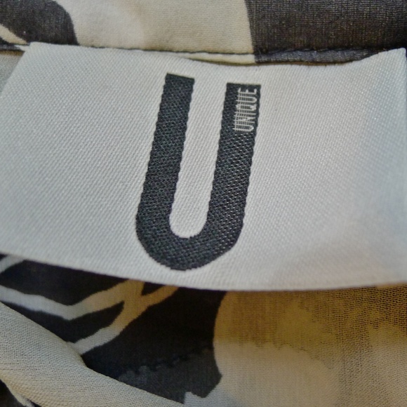 {Topshop} Unique Crawford Floralprint Dress - Sz 8 - Picture 9 of 10